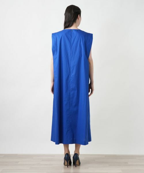 Leilian PLUS HOUSE / レリアンプラスハウス ドレス | ボックスシルエットワンピース【NEMIKA】 | 詳細12