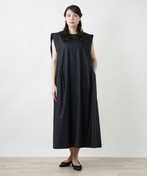 Leilian PLUS HOUSE / レリアンプラスハウス ドレス | ボックスシルエットワンピース【NEMIKA】 | 詳細4