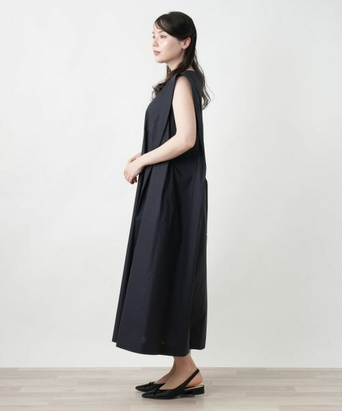 Leilian PLUS HOUSE / レリアンプラスハウス ドレス | ボックスシルエットワンピース【NEMIKA】 | 詳細5