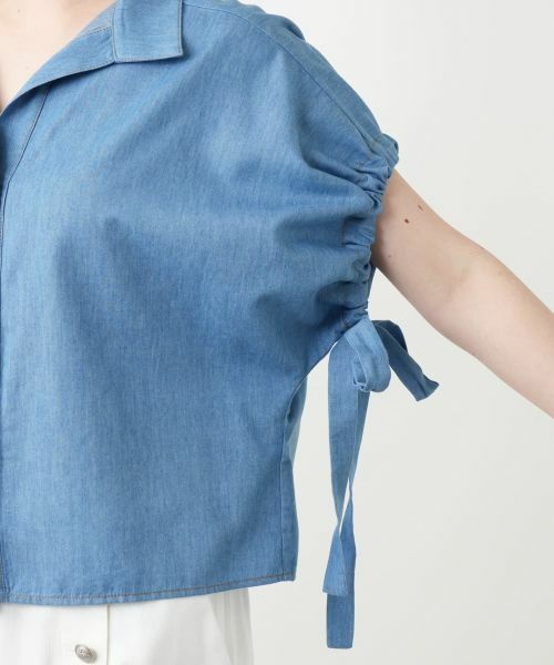 Leilian PLUS HOUSE / レリアンプラスハウス シャツ・ブラウス | 【店舗人気】スリーブリボンシャツ【NEMIKA】 | 詳細11