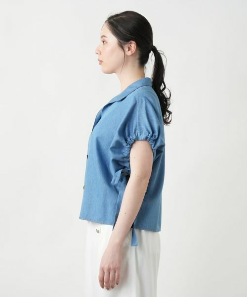 Leilian PLUS HOUSE / レリアンプラスハウス シャツ・ブラウス | 【店舗人気】スリーブリボンシャツ【NEMIKA】 | 詳細6