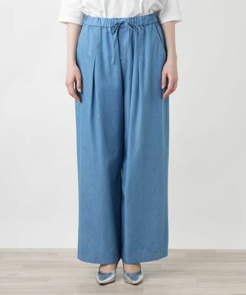 Leilian PLUS HOUSE / レリアンプラスハウス その他パンツ | 【店舗人気】タックワイドパンツ【NEMIKA】 | 詳細4