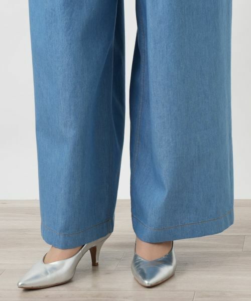 Leilian PLUS HOUSE / レリアンプラスハウス その他パンツ | 【店舗人気】タックワイドパンツ【NEMIKA】 | 詳細9