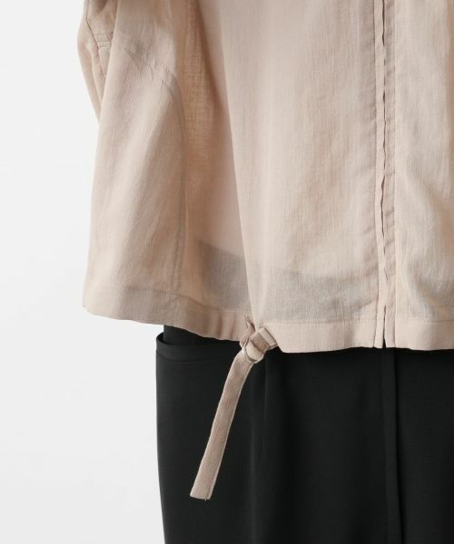 Leilian PLUS HOUSE / レリアンプラスハウス テーラードジャケット | 【店舗人気】ギャザーフーディショートブルゾン【NEMIKA】 | 詳細17