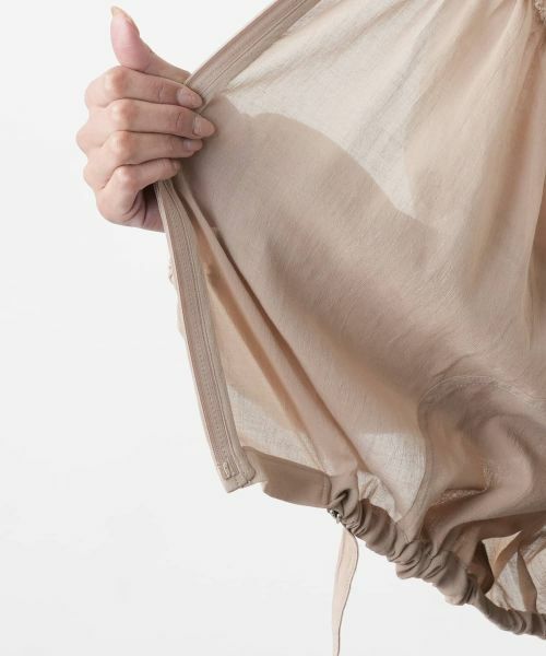 Leilian PLUS HOUSE / レリアンプラスハウス テーラードジャケット | 【店舗人気】ギャザーフーディショートブルゾン【NEMIKA】 | 詳細18