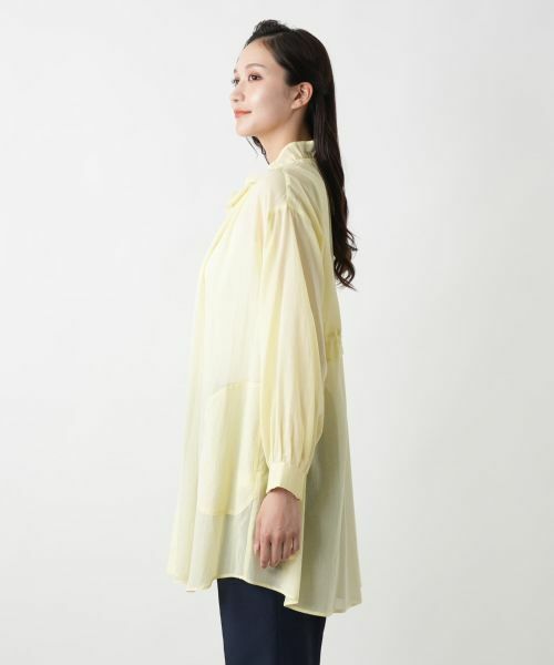 Leilian PLUS HOUSE / レリアンプラスハウス その他アウター | フリルネックシアージャケット【NEMIKA】 | 詳細11