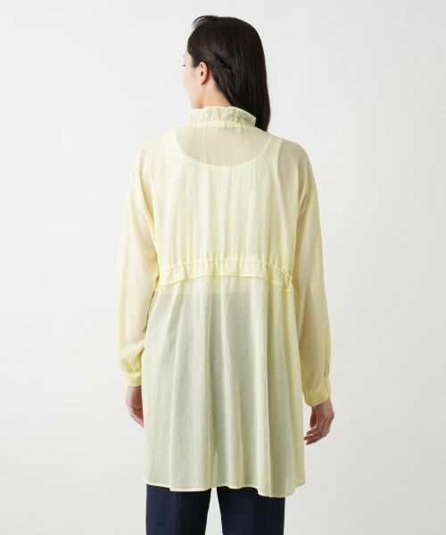 Leilian PLUS HOUSE / レリアンプラスハウス その他アウター | フリルネックシアージャケット【NEMIKA】 | 詳細12