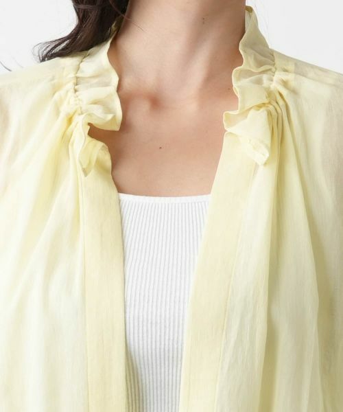 Leilian PLUS HOUSE / レリアンプラスハウス その他アウター | フリルネックシアージャケット【NEMIKA】 | 詳細13