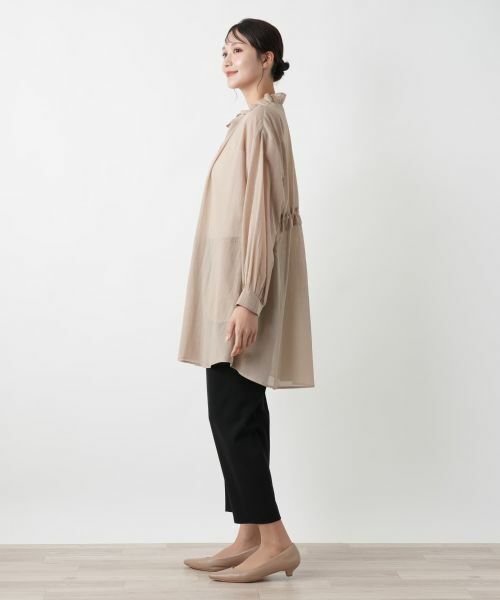 Leilian PLUS HOUSE / レリアンプラスハウス その他アウター | フリルネックシアージャケット【NEMIKA】 | 詳細5