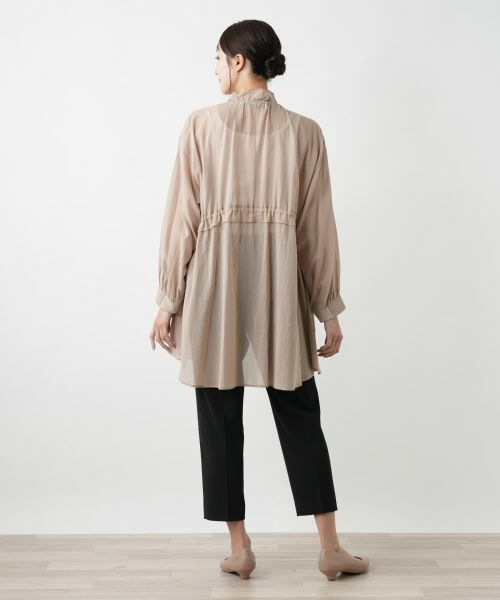 Leilian PLUS HOUSE / レリアンプラスハウス その他アウター | フリルネックシアージャケット【NEMIKA】 | 詳細6