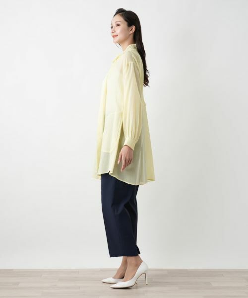 Leilian PLUS HOUSE / レリアンプラスハウス その他アウター | フリルネックシアージャケット【NEMIKA】 | 詳細8