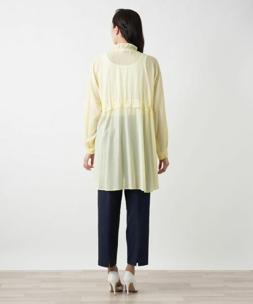 Leilian PLUS HOUSE / レリアンプラスハウス その他アウター | フリルネックシアージャケット【NEMIKA】 | 詳細9