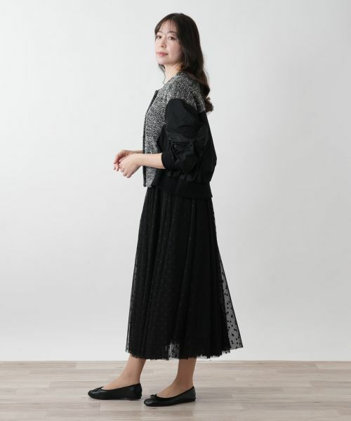 Leilian PLUS HOUSE / レリアンプラスハウス テーラードジャケット | 【店舗人気】異素材ジャケット | 詳細2