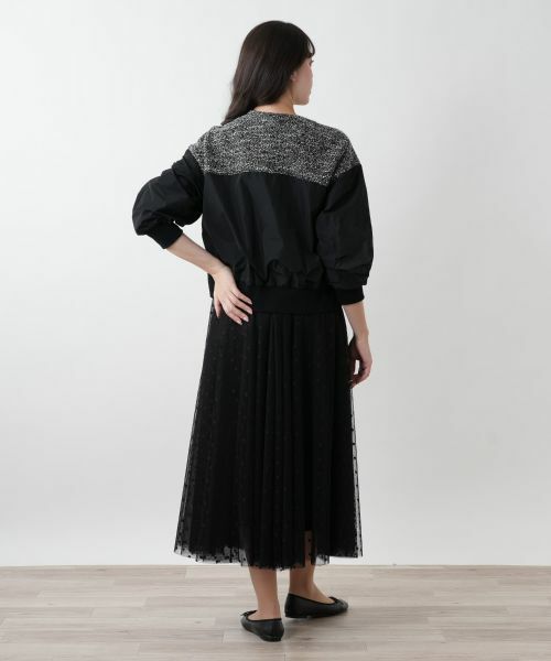 Leilian PLUS HOUSE / レリアンプラスハウス テーラードジャケット | 【店舗人気】異素材ジャケット | 詳細3