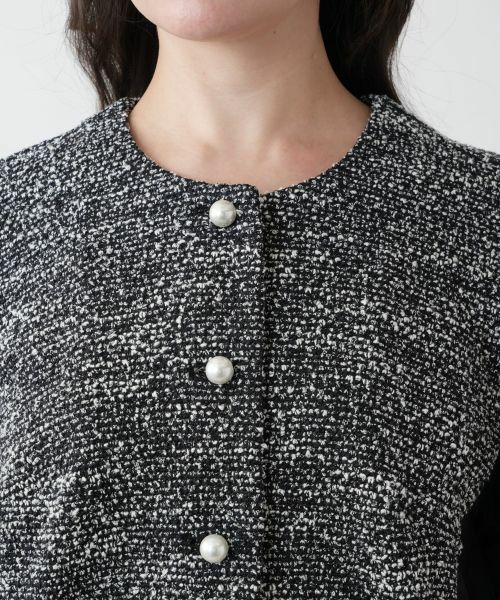 Leilian PLUS HOUSE / レリアンプラスハウス テーラードジャケット | 【店舗人気】異素材ジャケット | 詳細7