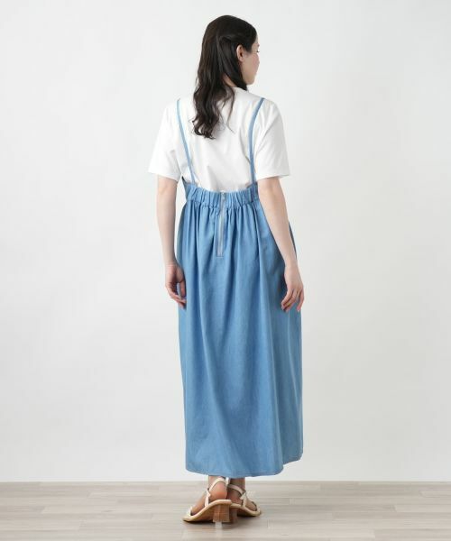 Leilian PLUS HOUSE / レリアンプラスハウス ロング・マキシ丈ワンピース | 【店舗人気】キャミソールワンピース【NEMIKA】 | 詳細3