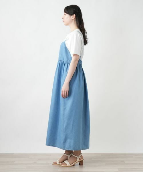 Leilian PLUS HOUSE / レリアンプラスハウス ロング・マキシ丈ワンピース | 【店舗人気】キャミソールワンピース【NEMIKA】 | 詳細5