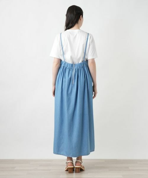 Leilian PLUS HOUSE / レリアンプラスハウス ロング・マキシ丈ワンピース | 【店舗人気】キャミソールワンピース【NEMIKA】 | 詳細6