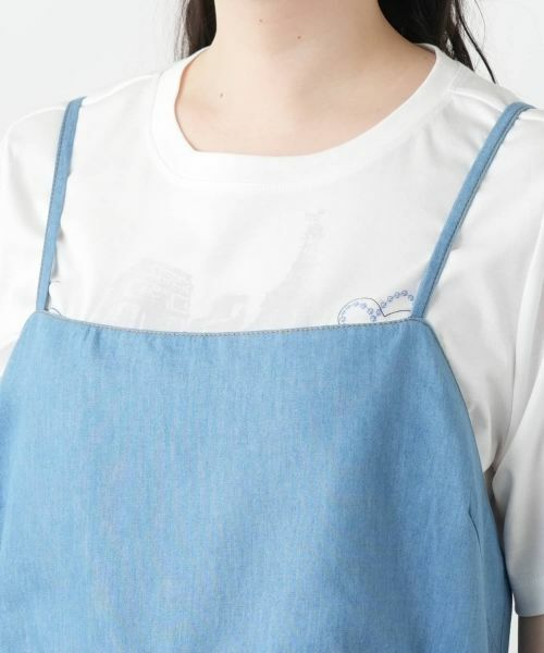 Leilian PLUS HOUSE / レリアンプラスハウス ロング・マキシ丈ワンピース | 【店舗人気】キャミソールワンピース【NEMIKA】 | 詳細7