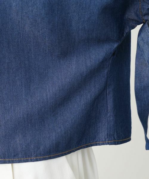 Leilian PLUS HOUSE / レリアンプラスハウス シャツ・ブラウス | スリーブリボンシャツ【NEMIKA】 | 詳細13