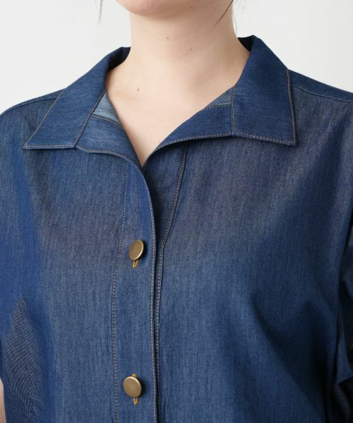 Leilian PLUS HOUSE / レリアンプラスハウス シャツ・ブラウス | スリーブリボンシャツ【NEMIKA】 | 詳細8