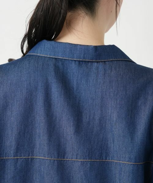 Leilian PLUS HOUSE / レリアンプラスハウス シャツ・ブラウス | スリーブリボンシャツ【NEMIKA】 | 詳細9