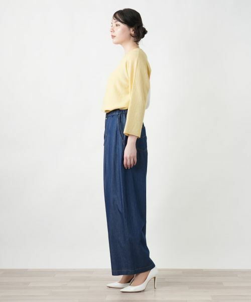 Leilian PLUS HOUSE / レリアンプラスハウス その他パンツ | ワイドパンツ【NEMIKA】 | 詳細2