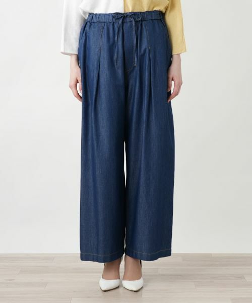 Leilian PLUS HOUSE / レリアンプラスハウス その他パンツ | ワイドパンツ【NEMIKA】 | 詳細4