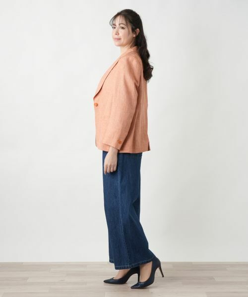 Leilian PLUS HOUSE / レリアンプラスハウス テーラードジャケット | 【店舗人気】ブレザー【MANZONI24】【LORO PIANA】 | 詳細2