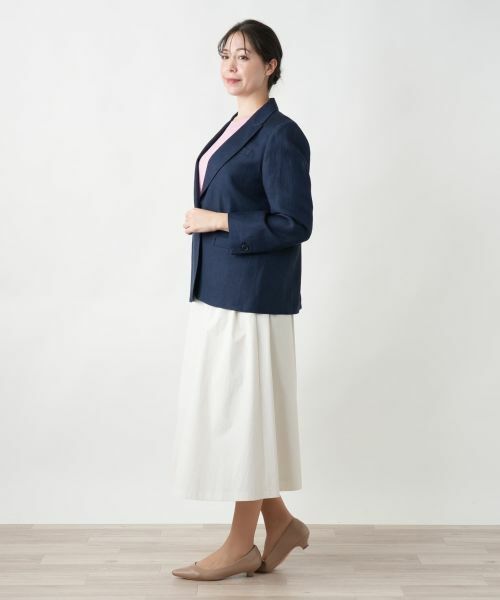 Leilian PLUS HOUSE / レリアンプラスハウス テーラードジャケット | 【店舗人気】ブレザー【MANZONI24】【LORO PIANA】 | 詳細5