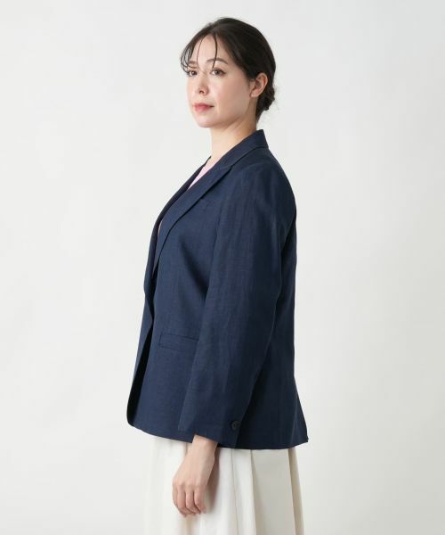 Leilian PLUS HOUSE / レリアンプラスハウス テーラードジャケット | 【店舗人気】ブレザー【MANZONI24】【LORO PIANA】 | 詳細8