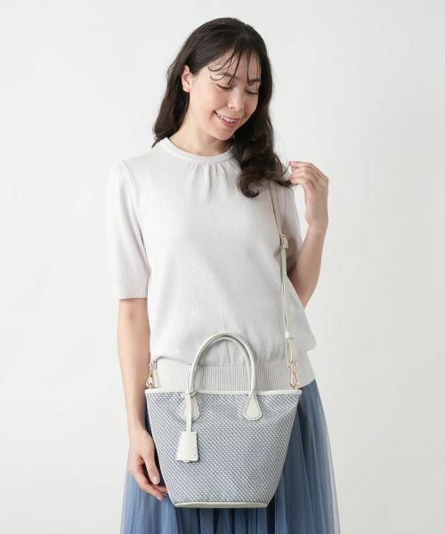 Leilian PLUS HOUSE / レリアンプラスハウス ハンドバッグ | トートバッグ【VISONA】 | 詳細10