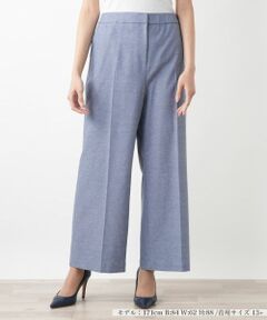 Leilian PLUS HOUSE / レリアンプラスハウス その他パンツ | 【店舗人気】センタープレスワイドパンツ