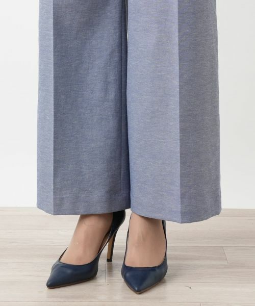 Leilian PLUS HOUSE / レリアンプラスハウス その他パンツ | 【店舗人気】センタープレスワイドパンツ | 詳細13