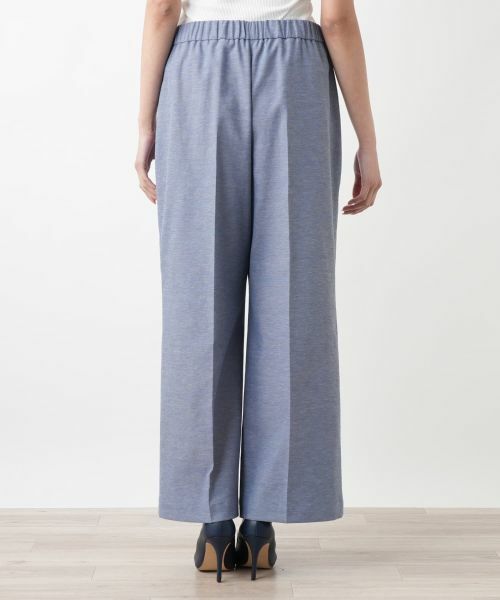 Leilian PLUS HOUSE / レリアンプラスハウス その他パンツ | 【店舗人気】センタープレスワイドパンツ | 詳細9