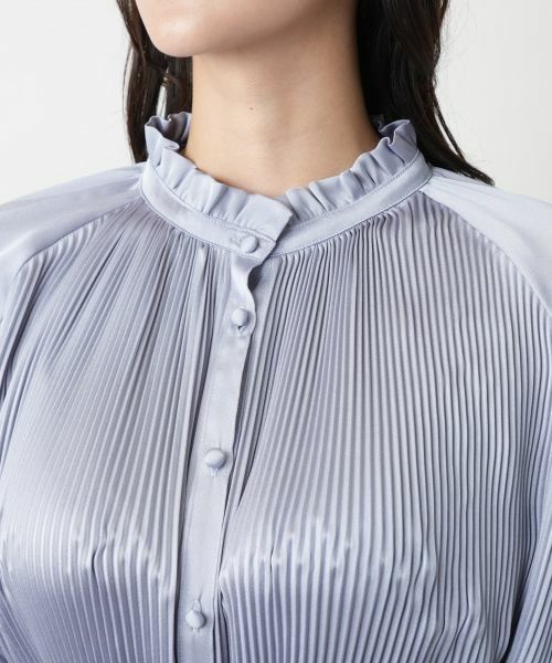 Leilian PLUS HOUSE / レリアンプラスハウス シャツ・ブラウス | 【店舗人気】プリーツブラウス【BOURGE】 | 詳細14
