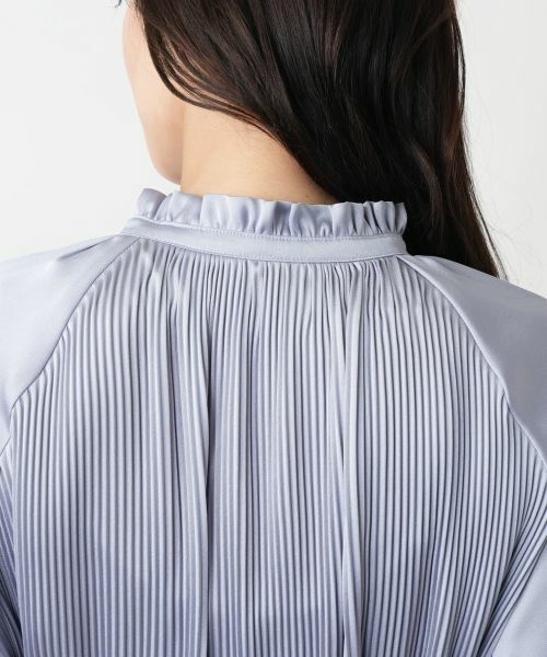 Leilian PLUS HOUSE / レリアンプラスハウス シャツ・ブラウス | 【店舗人気】プリーツブラウス【BOURGE】 | 詳細15