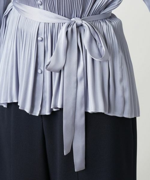 Leilian PLUS HOUSE / レリアンプラスハウス シャツ・ブラウス | 【店舗人気】プリーツブラウス【BOURGE】 | 詳細17