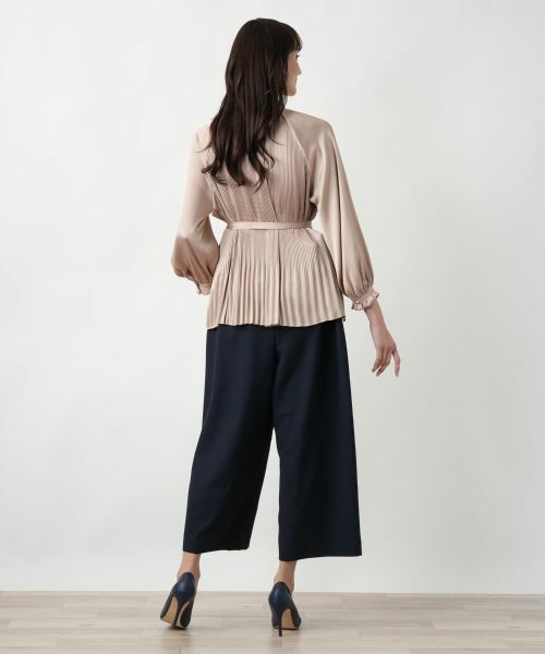 Leilian PLUS HOUSE / レリアンプラスハウス シャツ・ブラウス | 【店舗人気】プリーツブラウス【BOURGE】 | 詳細6