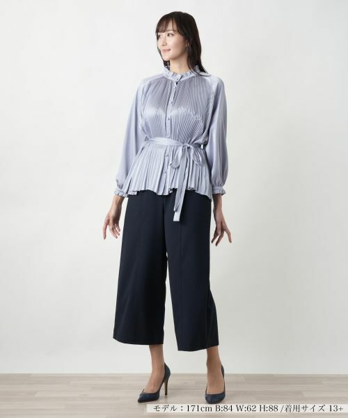 Leilian PLUS HOUSE / レリアンプラスハウス シャツ・ブラウス | 【店舗人気】プリーツブラウス【BOURGE】 | 詳細7