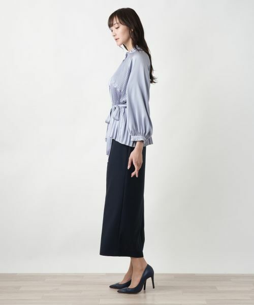 Leilian PLUS HOUSE / レリアンプラスハウス シャツ・ブラウス | 【店舗人気】プリーツブラウス【BOURGE】 | 詳細8