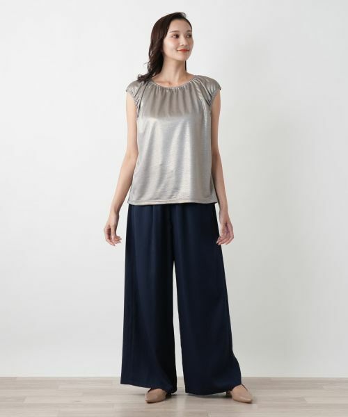 Leilian PLUS HOUSE / レリアンプラスハウス その他パンツ | 【店舗人気】ワイドパンツ | 詳細1