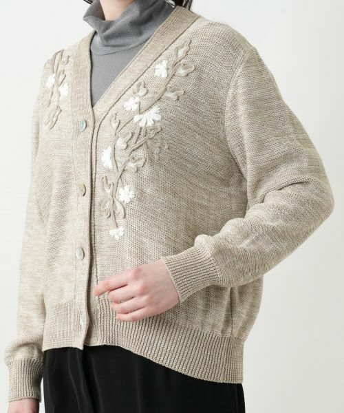 Leilian PLUS HOUSE / レリアンプラスハウス カーディガン・ボレロ | 【店舗人気】Vネックカーディガン【CORSINI & PROTI】 | 詳細13