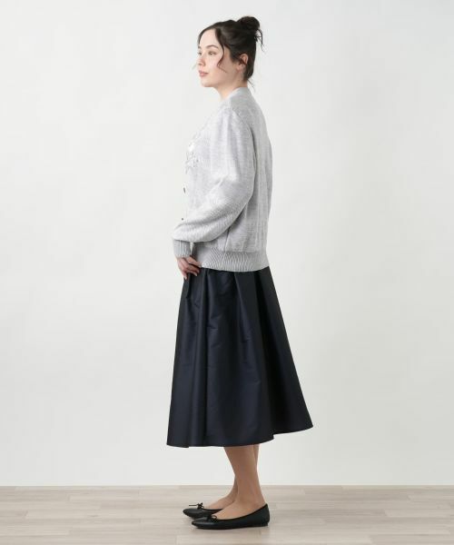 Leilian PLUS HOUSE / レリアンプラスハウス カーディガン・ボレロ | 【店舗人気】Vネックカーディガン【CORSINI & PROTI】 | 詳細2