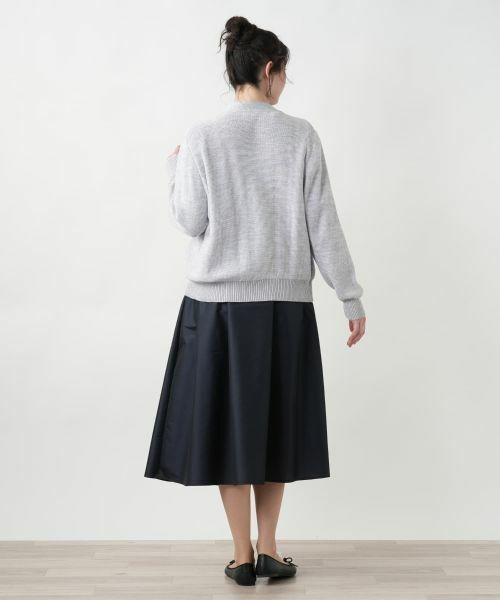 Leilian PLUS HOUSE / レリアンプラスハウス カーディガン・ボレロ | 【店舗人気】Vネックカーディガン【CORSINI & PROTI】 | 詳細3