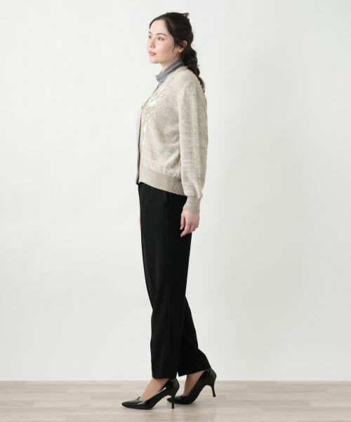 Leilian PLUS HOUSE / レリアンプラスハウス カーディガン・ボレロ | 【店舗人気】Vネックカーディガン【CORSINI & PROTI】 | 詳細5