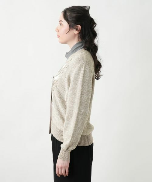 Leilian PLUS HOUSE / レリアンプラスハウス カーディガン・ボレロ | 【店舗人気】Vネックカーディガン【CORSINI & PROTI】 | 詳細8