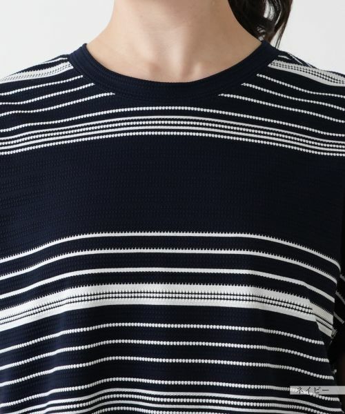 Leilian PLUS HOUSE / レリアンプラスハウス テーラードジャケット | 【店舗人気】マルチボーダーベスト【Leilian WHITE LABEL】 | 詳細10