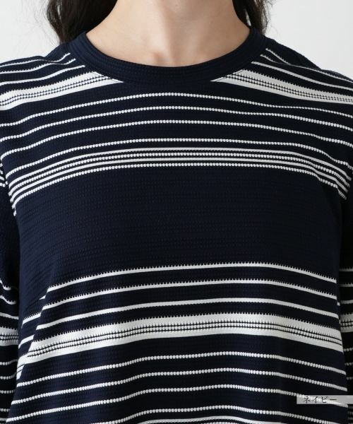 Leilian PLUS HOUSE / レリアンプラスハウス カットソー | 【店舗人気】マルチボーダーカットソー【Leilian WHITE LABEL】 | 詳細10