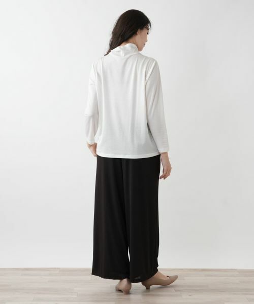 Leilian PLUS HOUSE / レリアンプラスハウス カットソー | 【店舗人気】ハイネックカットソー【Leilian WHITE LABEL】 | 詳細12